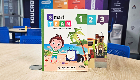 Libro Smart Team con contenidos de narrativa, pensamiento computacional y programación